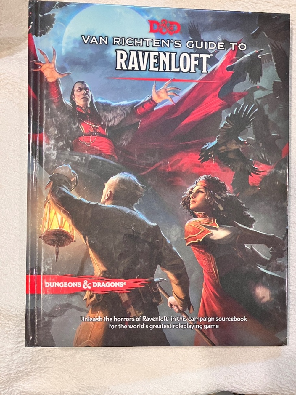 D&D book: Van Richten's Guide to Ravenloft